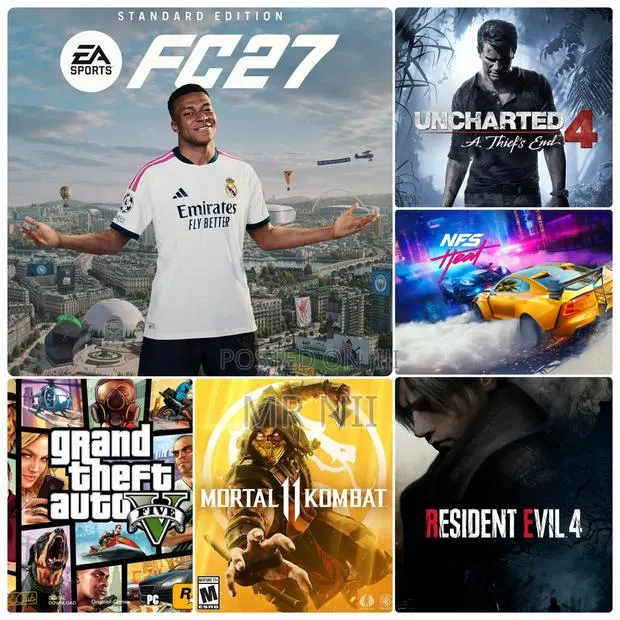 (NOT CD) Offline Installation of Fc 27 and Games in the Picture (PS) · Photo 1