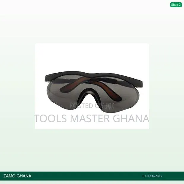 Irona Goggles Model 220 Dark - Iro-220-g · Photo 1