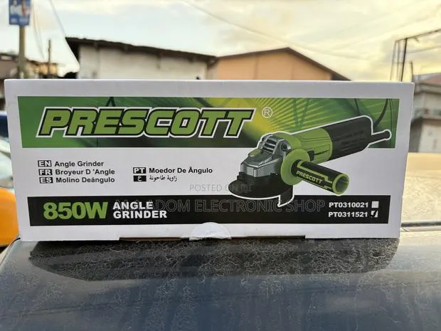 4 Inches Prescott Angle Grinder 850w · Photo 1