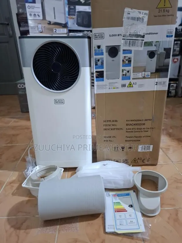 Black+Decker 5000btu Mobile Air Condition (Ideal 4 Single Room/Uk · Photo 1