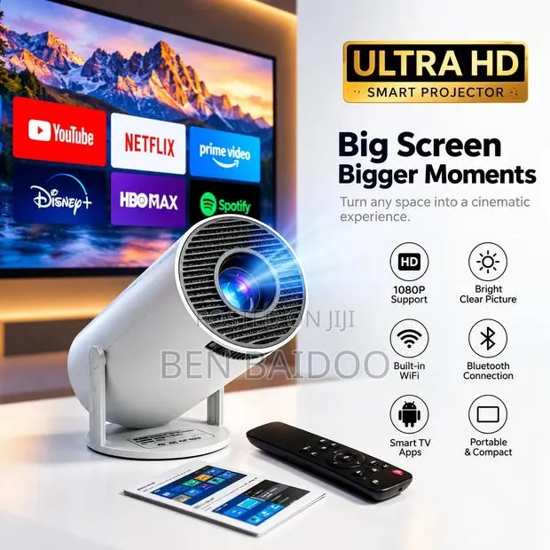 Ultra HD Smart Projector (Android Built-in OS) · Photo 1