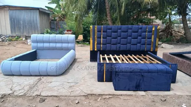 Queen Size Bed Frame and Ottoman Available · Photo 2