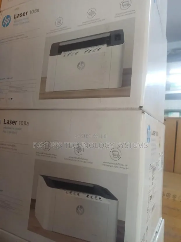 HP Laser 108A Single Function Mono Laser Printer · Photo 2