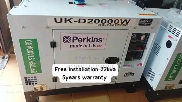 Brand New Perkins 22kva Diesel Generator– Built for Long Lasting Power · Photo 1