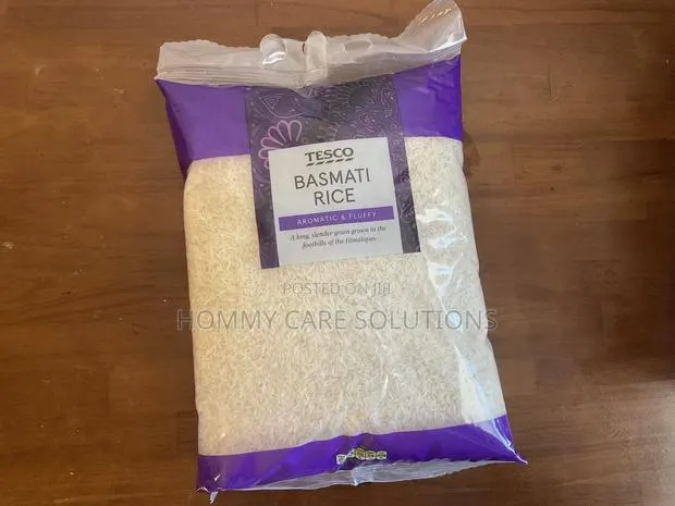 Tesco Basmati Rice 5kg Aromatic Fluffy – Premium | Accra · Photo 1