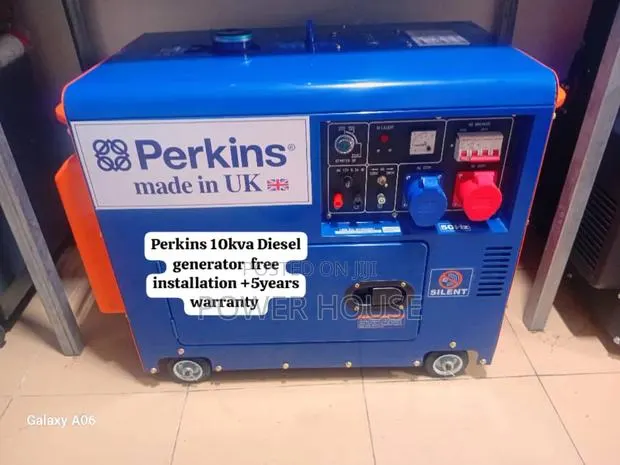 Apex Power Perkins Diesel Generator 10kva Silent · Photo 1