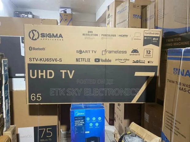 STV-Ku65v6-S Sigma 65 Smart Android Uhd TV · Photo 1