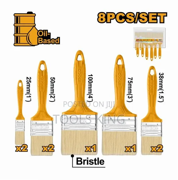 8 PCS Paint Brush - CHPTB · Photo 1