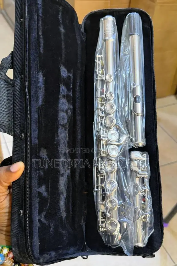 Yamaha Silver-Plated Metallic Flute · Photo 1