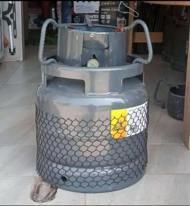 Cylinder With Burner