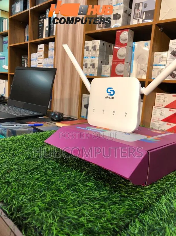 Afrilink Wifi 6 4g Lte Router With 4000mah Battery Capacity · Photo 1