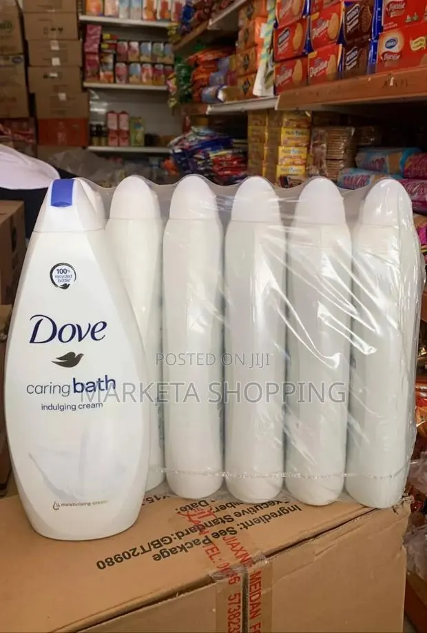 Dove Caring Bath Indulging Cream 750mlx6 Shower Gel · Photo 1