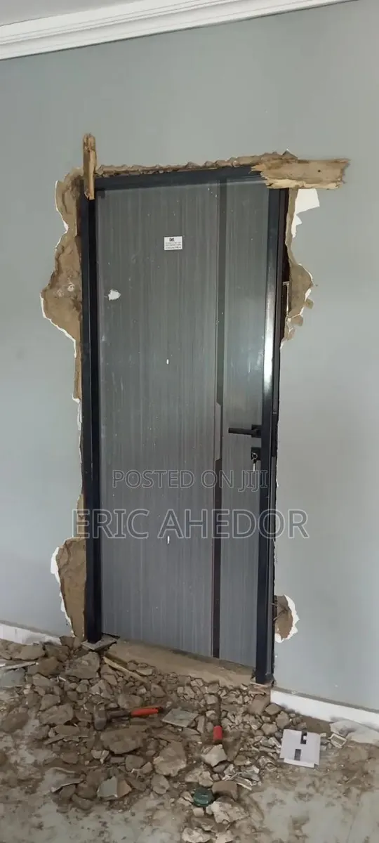 Full Metal Frame and Wooden Metal Door and Accessories · Photo 1
