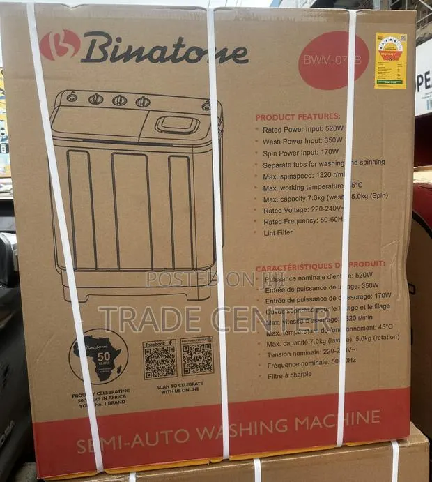 Binatone Washing Machine 7kg · Photo 1
