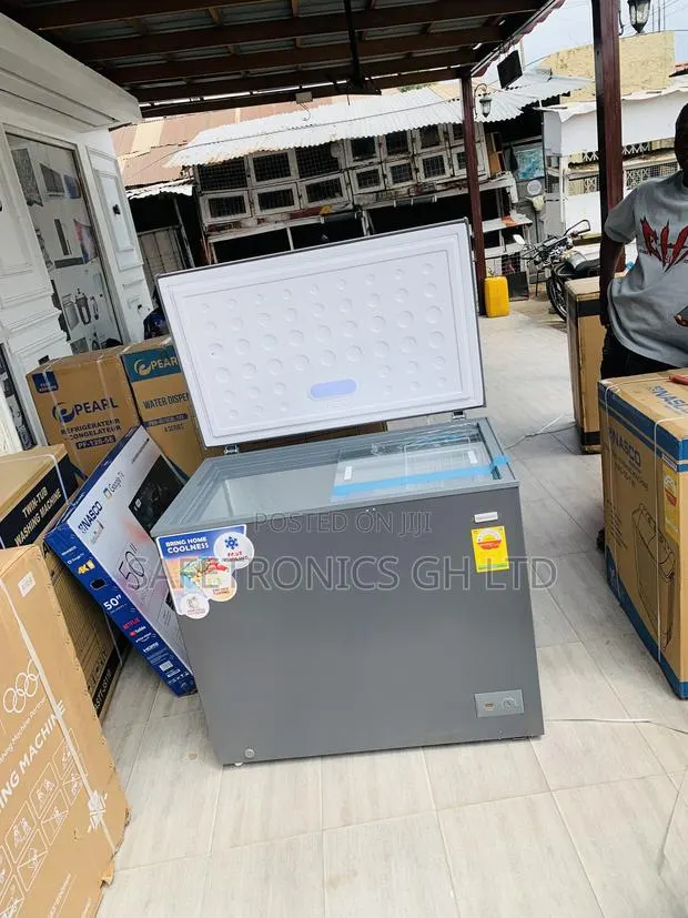 Neatly Sealed Nasco NAS-300FL 250L Single-Door Electric Chest Freezer · Photo 1