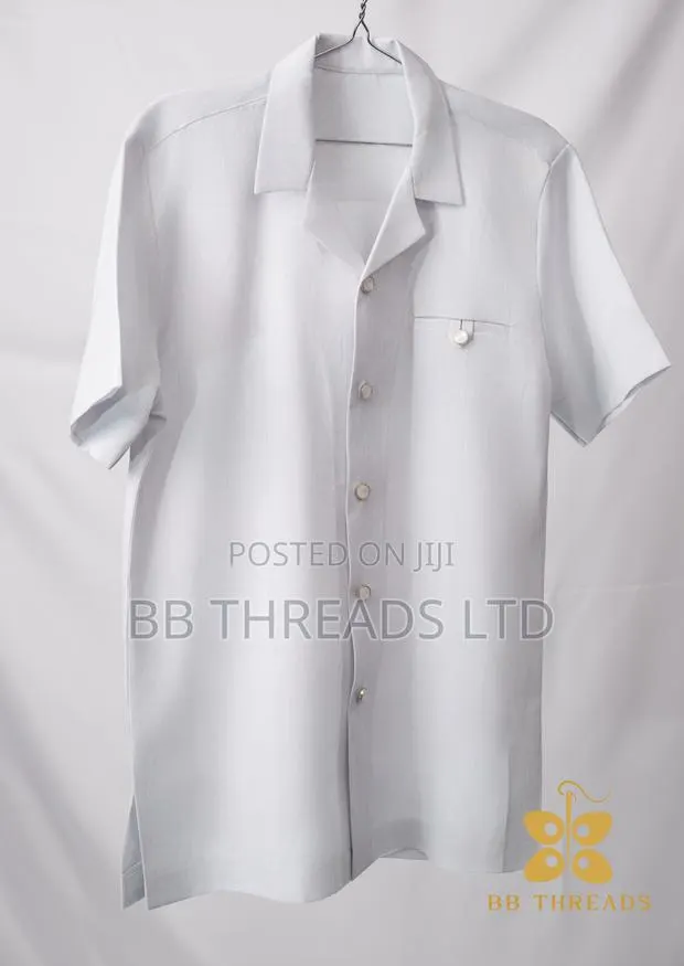 Luxury Quality Button Up Shirt+short (Two Pieces) · Photo 1