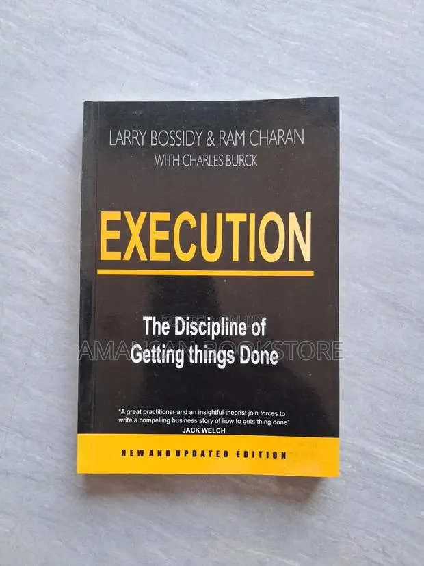 Execution: The Discipline of Getting Things Done (Black Cover) · Photo 1