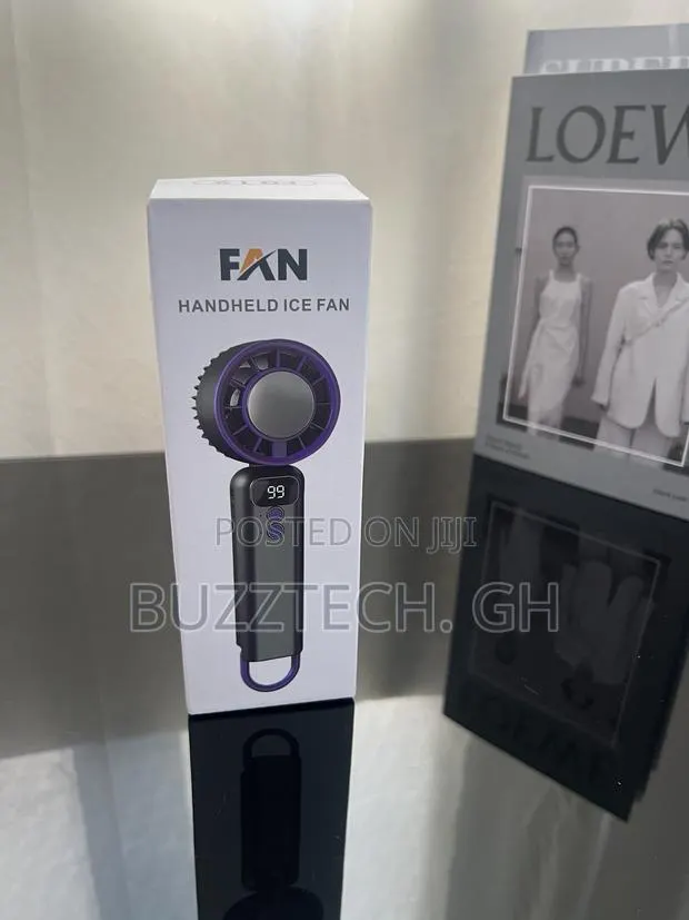 Fan Cooler Rechargeable and Lights · Photo 1