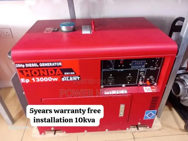 Majestic Vault Honda Diesel Generator 10kv Diesel 10kva · Photo 1