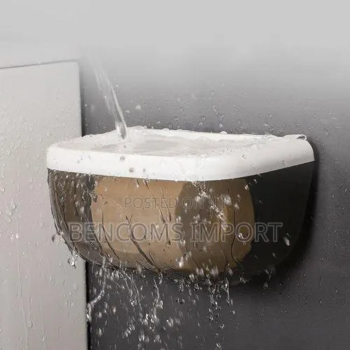 Wall Mounted Toilet Roll Holder - Black White · Photo 2
