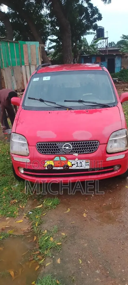 Opel Agila 2002 Red · Photo 1