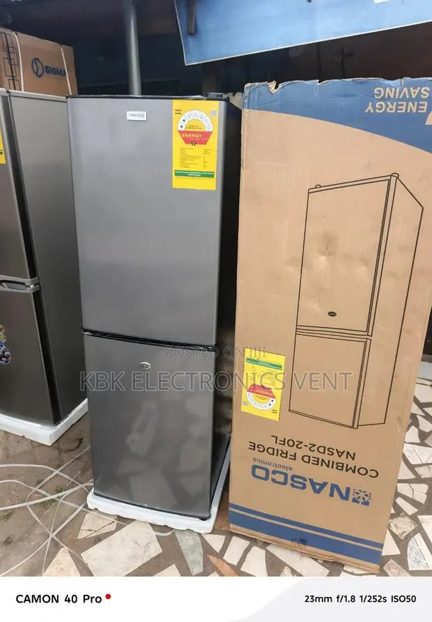 Nasco 152Liter Double Door Refrigerator · Photo 1