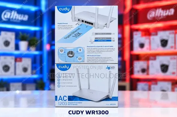 CUDY WR1300 AC1200 Gigabit Mesh Wi-Fi Router · Photo 1