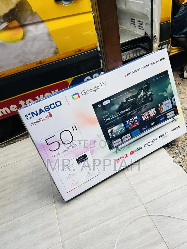 Buy Premium Nasco 50 Inches Uhd Smart Television(Black) · Photo 1