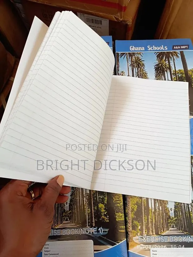 Exercise Books(Note 1) · Photo 1
