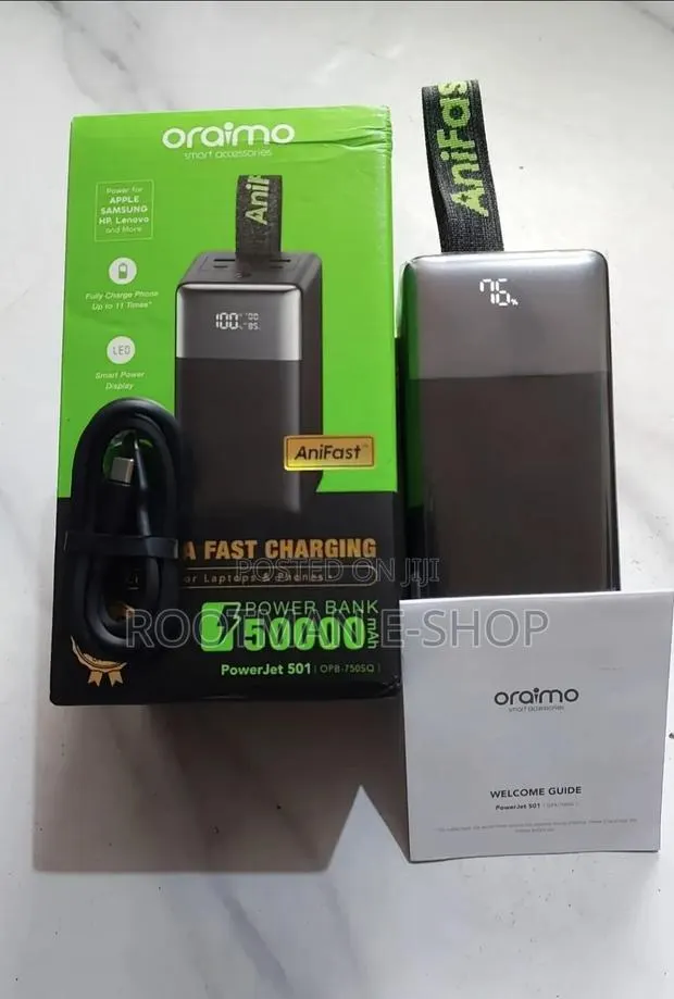 Oraimo PowerJet 501 50000mAh 85W Fast Charging Power Banks · Photo 1