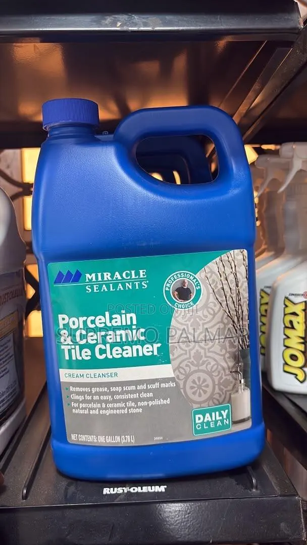 Porcelain Ceramic Tile Cleaner – Scrubbing Compound, 1 Gallon · Photo 1