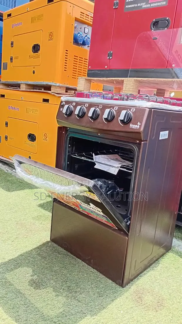 Icona 4-Burner Gas Cooker – Cook More, Save Time · Photo 1
