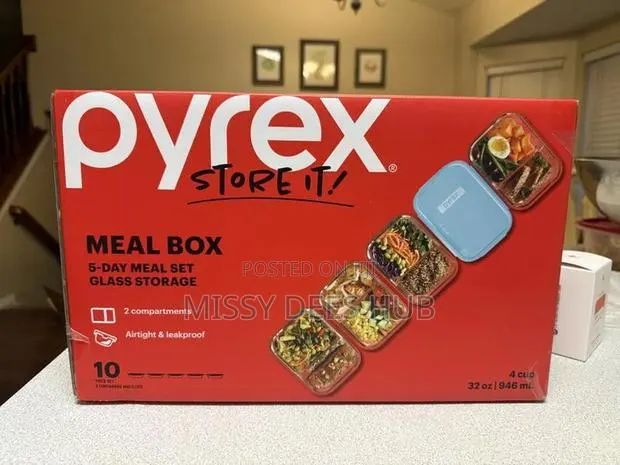 5pcs Glass Storage Bowls From Pyrex · Photo 1
