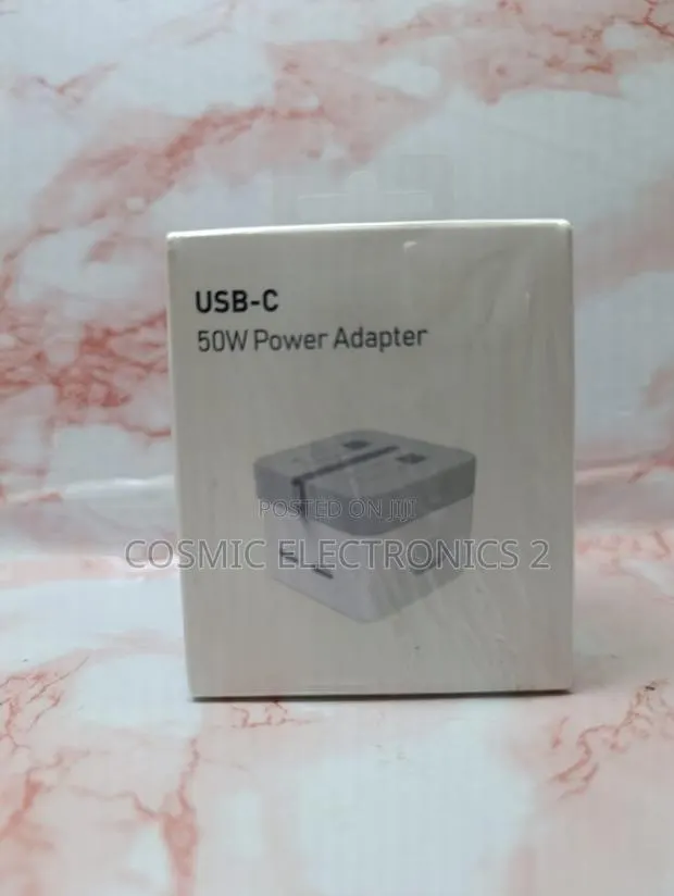 50W Dual USB-C Fast Charging Adapter for iPhone iPad · Photo 1