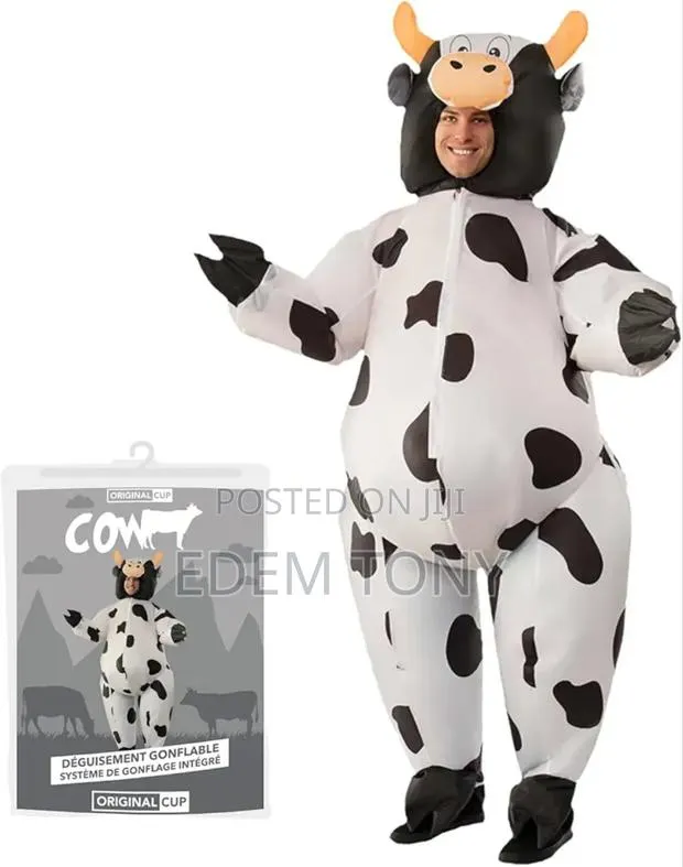 Inflatable Cow Costume for Adult for Parties or Halloween · Photo 1