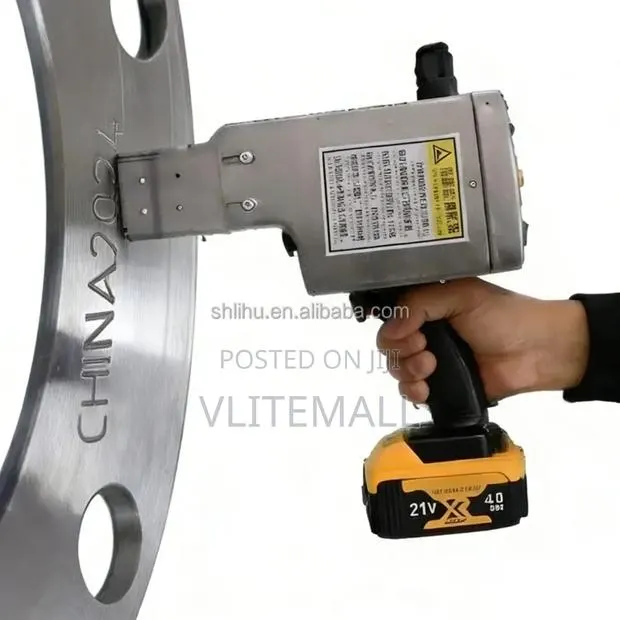 Handheld Wireless Dot Peen Marking Machine With 2batt · Photo 1