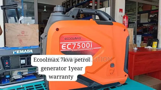 Ecoolmax 7KVA Petrol Generator – Powerful Fuel Efficient Generator · Photo 1