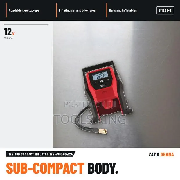 12V Sub Compact Inflator 12V - M12bi-0 · Photo 1
