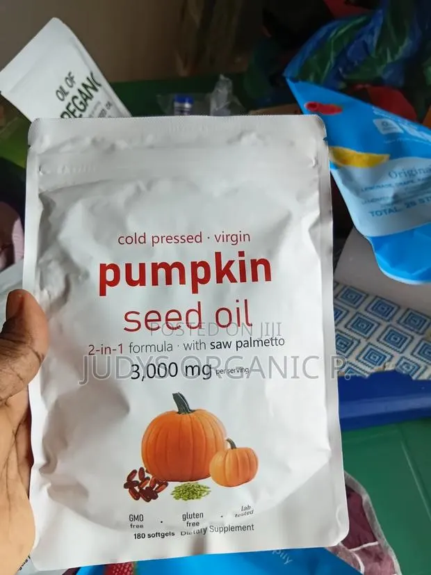 Pumpkin Seed Softgels With Saw Palmetto · Photo 1