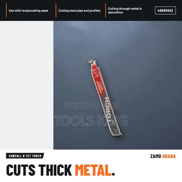 Sawzall B TCT Torch - · Photo 1