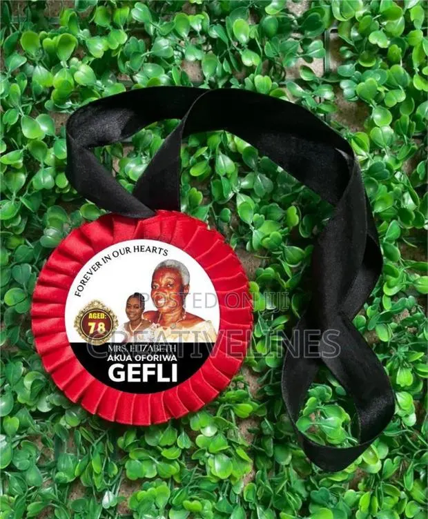 Necktag for Funeral · Photo 1