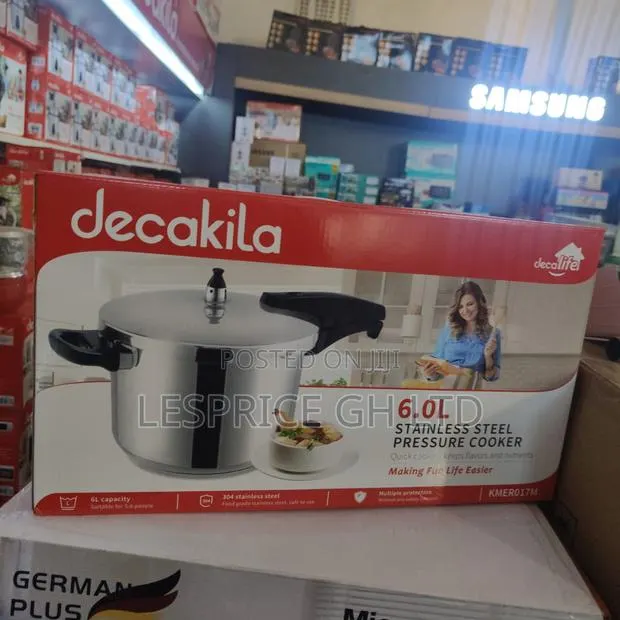 Unbeatable Price on 6.0l Pressure Cooker From Decakila · Photo 1