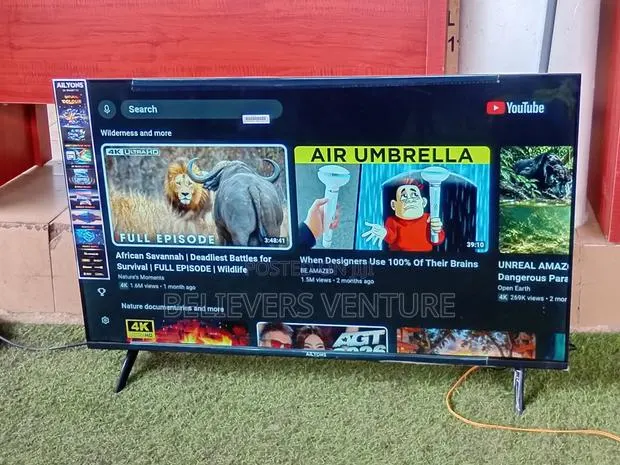 ALLYONS 43" Full HD Smart TV – Netflix, YouTube WiFi · Photo 1