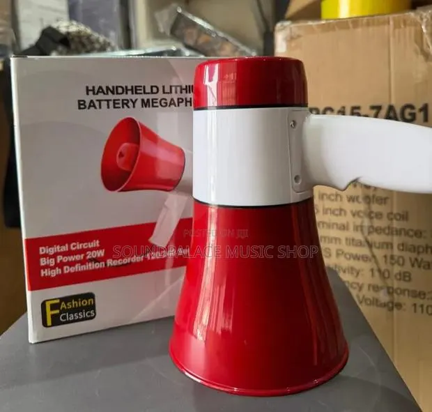 Portable Handheld Lithium Battery Megaphone · Photo 1
