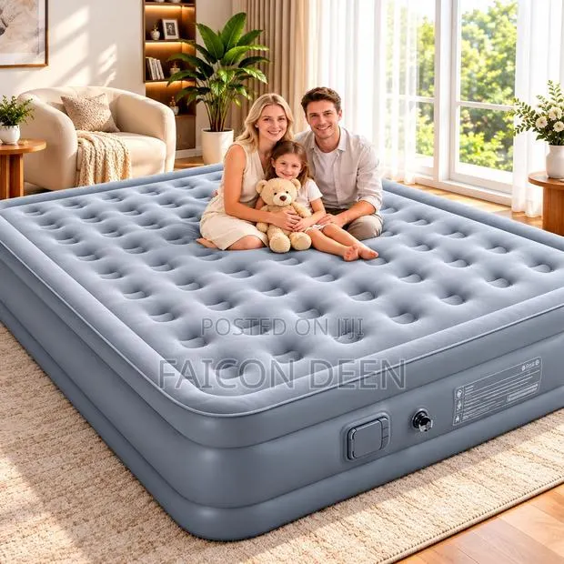Your Portable Sleep Palace:Automatic Inbuilt Pump Double Size Air Bed · Photo 1