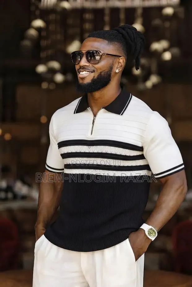 Topmost Quality Turkish Casual Zip Sweater Club Tops Available in Stoc · Photo 1