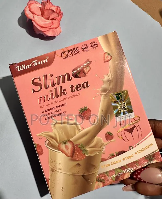 Slim Milk Tea Strawberry Flavor · Photo 1
