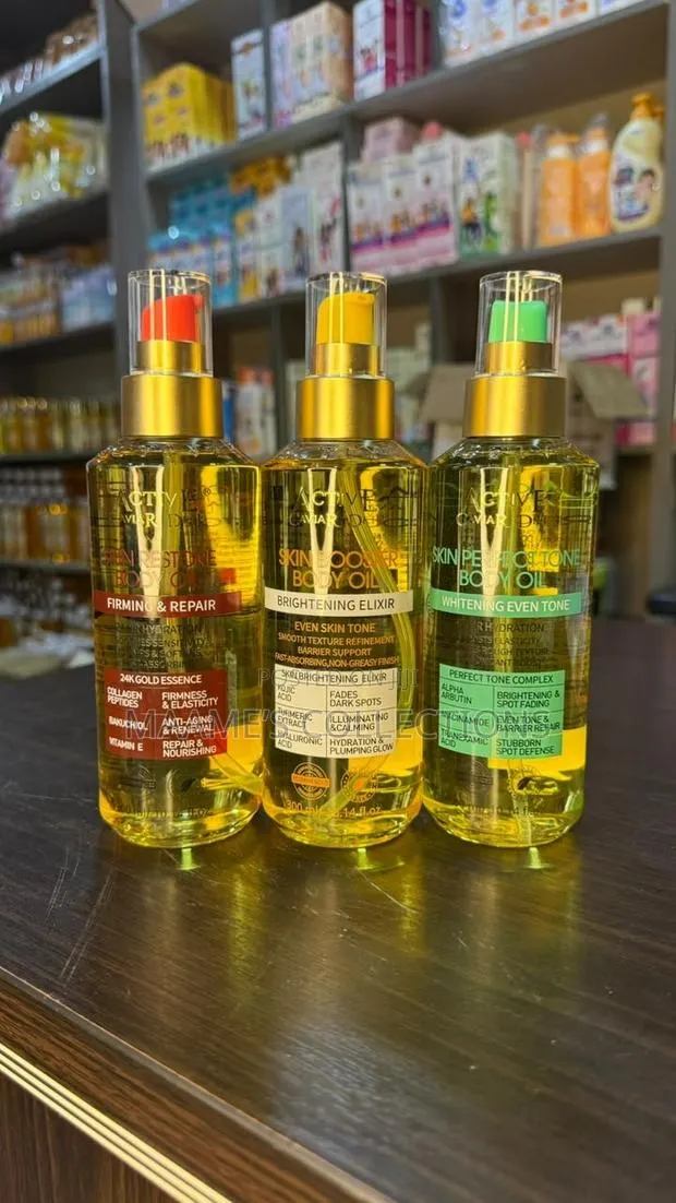 Active Caviar Drip Body Oils ( GH₵ 150 Each ) · Photo 1