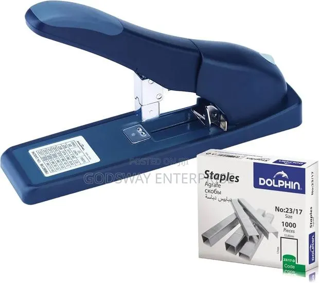 Dolphin DS-100 Heavy Duty Stapler · Photo 1
