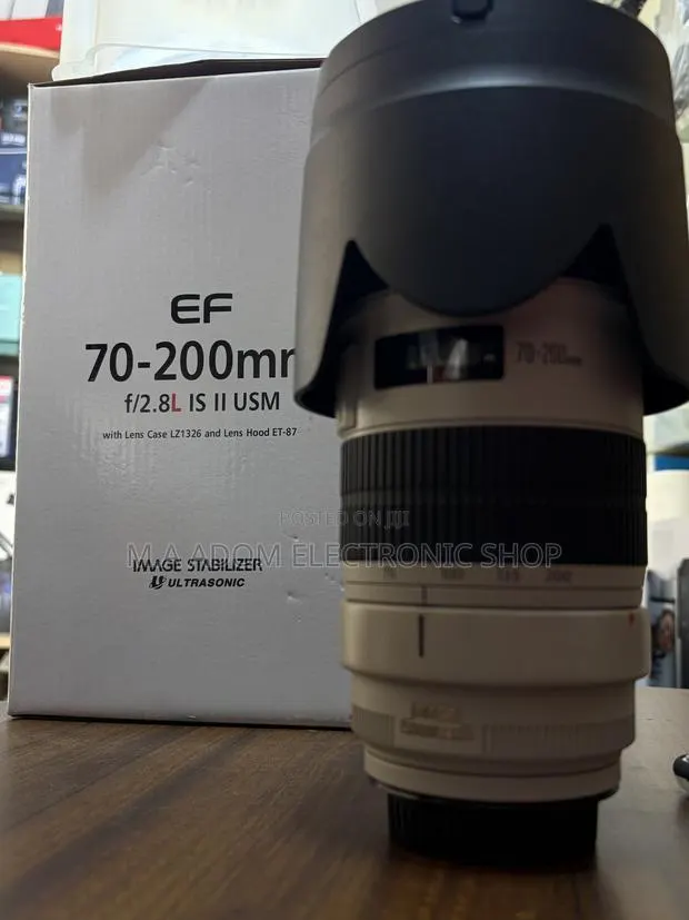 Canon Ef 70-200mm Zoom Lens Mark II · Photo 1